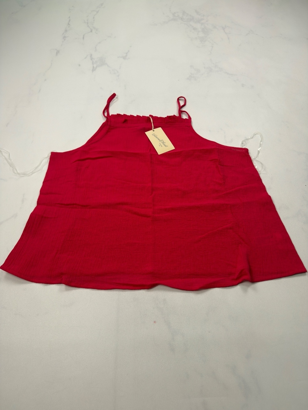 Universal Thread Tank Top Red Summer Boho - Womens XL